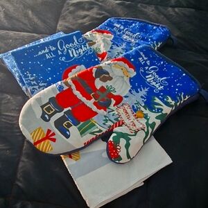 4 Piece Linen Set Kitchen